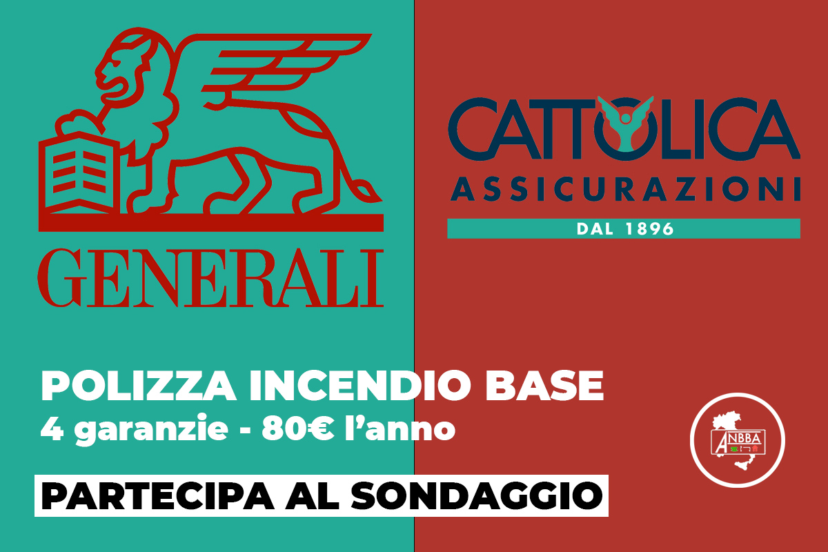 Polizza Incendio Base: convenzione ANBBA con Generali – Divisione Cattolica